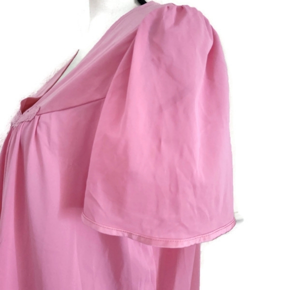 Vintage Beautiful Fundamentals Feminine Cottagecore Nightgown Size Plus Size 1X - Picture 3 of 4